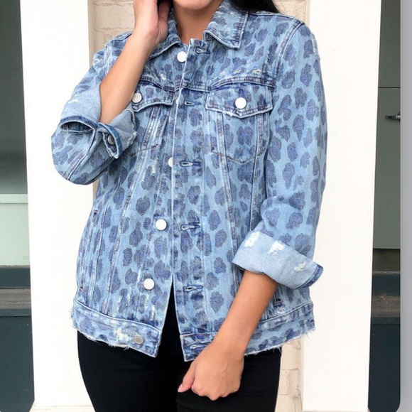 Blank NYC Denim Welcome To The Jungle Denim Jacket Size XS - Picture 1 of 13